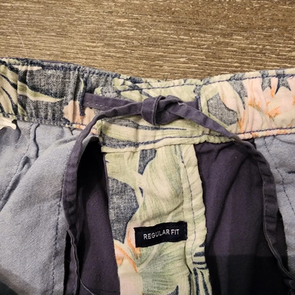 Chubbies True Blues Pants Men S Twill Floral Cuff Tropical Cuff Preppy Coastal - Picture 5 of 16